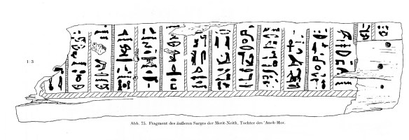 Sargfragment Merit-Neith